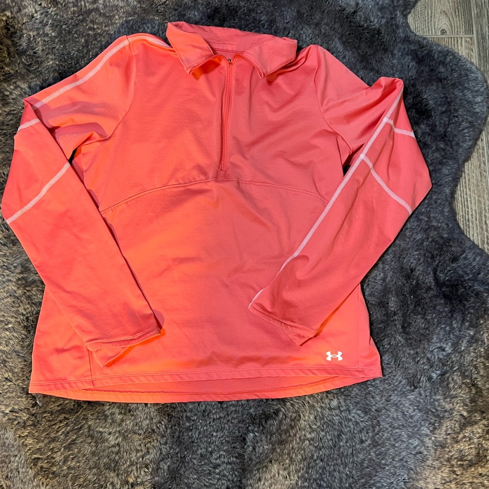 Under Armour Pink Long Sleeve Pullover
